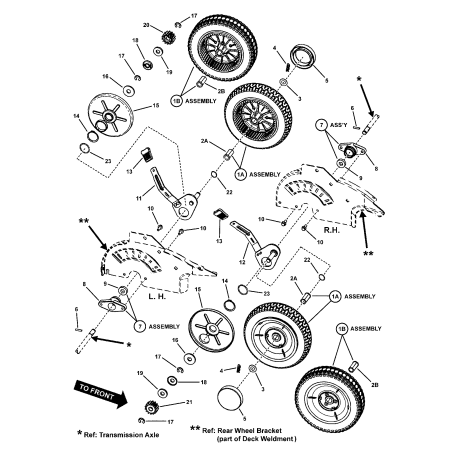 SPROCKET, LH Drive ZS7024550 ORIGINAL SNAPPER | NewgardenParts.com