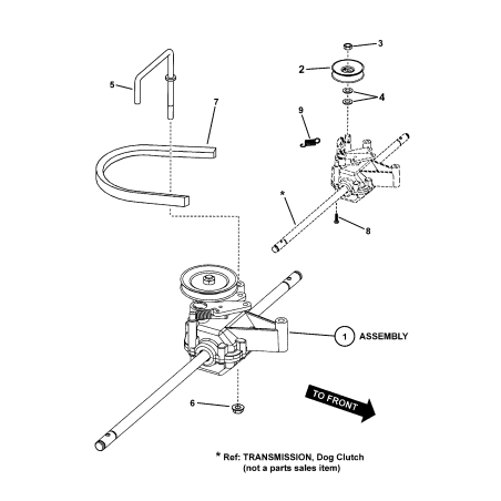 TUERCA, bloqueo central hexagonal, 3/8 - 16 ZS1960251 ORIGINAL SNAPPER | NewgardenParts.com