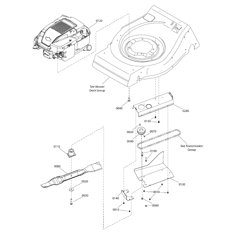COVER, Belt Guard ZS7300596DYP ORIGINAL SNAPPER