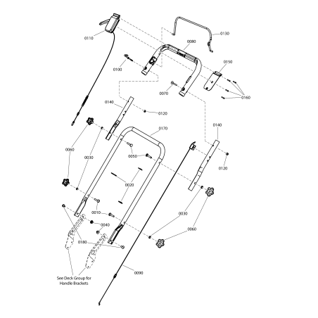 BEDIENFELD ZS7300670AYP ORIGINAL SNAPPER | NewgardenParts.com