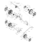 WELDING, Front Crossmember 21 WBM, RD ZS7400276YP ORIGINAL SNAPPER