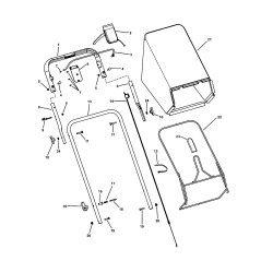 GRIFF, rechteckig (schwarz) ZS7026421 ORIGINAL SNAPPER | NewgardenParts.com