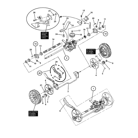 BUSHING, Rear Axle (S/P) ZS7024715 GENUINE SNAPPER | NewgardenParts.com