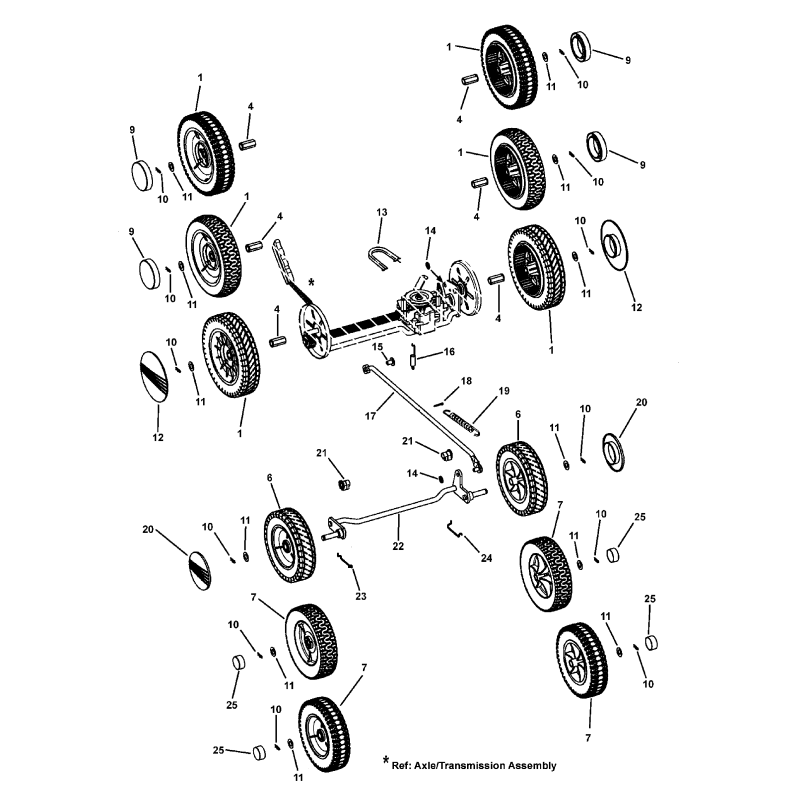 8" Vorderrad ZS7101127YP ORIGINAL SNAPPER 8" Vorderrad ZS7101127YP ORIGINAL SNAPPER