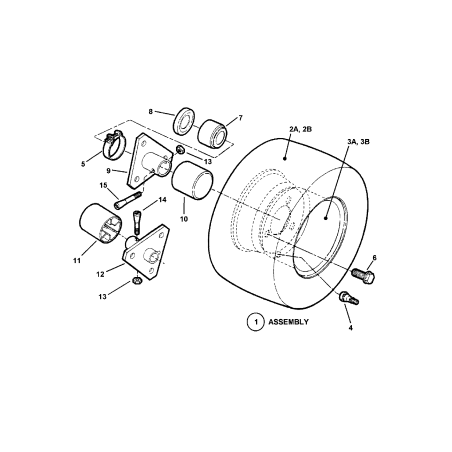 CLAMP, Boot, 2" ZS7012332 ORIGINAL SNAPPER | NewgardenParts.com