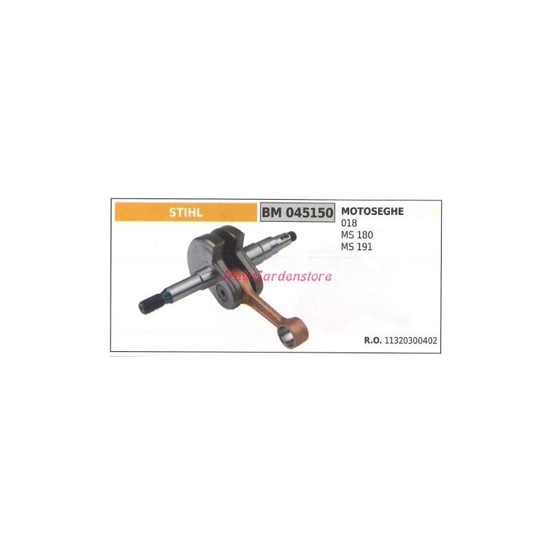 Eje de transmisión STIHL para motor de motosierra 018 MS 180 191 045150