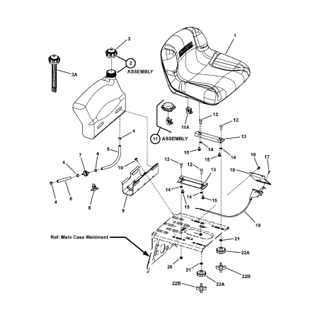 INTERRUPTOR, Asiento, ZS7029211SM ORIGINAL SNAPPER | NewgardenParts.com