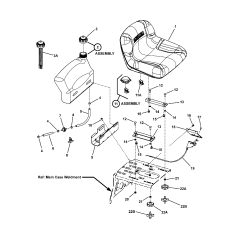 SWITCH, SEAT ZS7023354YP ORIGINAL SNAPPER | NewgardenParts.com