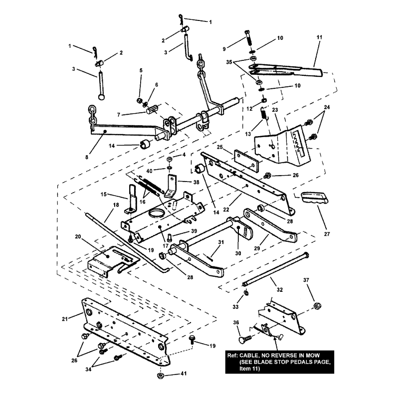 ROD, Leveling (3/4-24 thread) ZS7016122 ORIGINAL SNAPPER