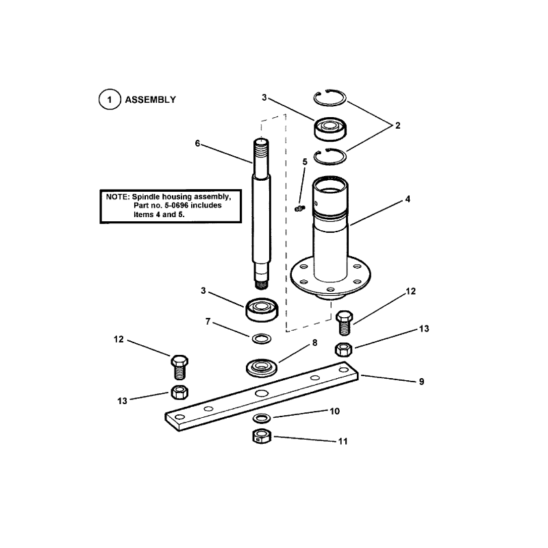 DISTANZIALE, Centraggio Lama ZS7044782 ORIGINALE SNAPPER