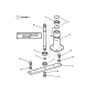 DISTANZIALE, Centraggio Lama ZS7044782 ORIGINALE SNAPPER