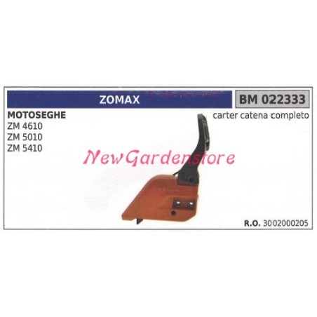 Carter copricatena ZOMAX motore motosega ZM 4610 5010 5410 022333 | NewgardenParts.com