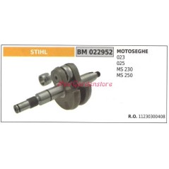 Albero motore STIHL motore motosega 023 025 MS 230 250 022952 | NewgardenParts.com