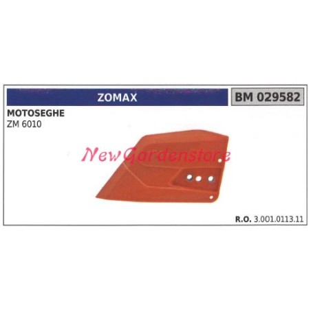 Carter copricatena ZOMAX motore motosega ZM 6010 029582 | NewgardenParts.com