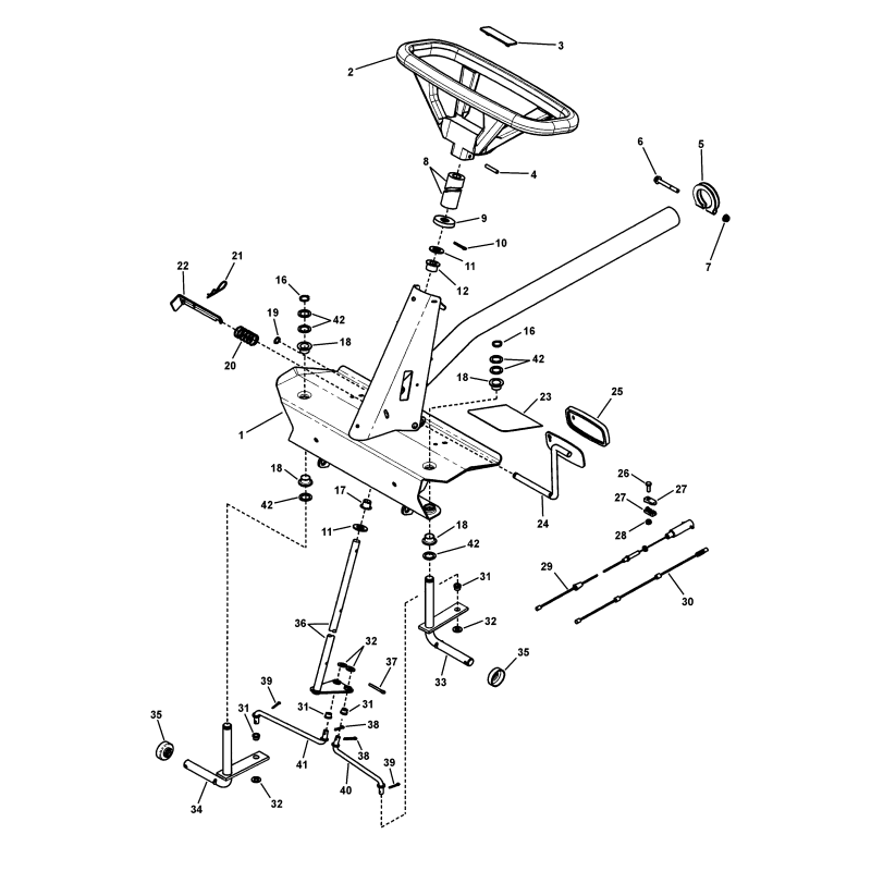 BUSHING, Tie Rod ZS7013321YP ORIGINAL SNAPPER BUSHING, Tie Rod ZS7013321YP ORIGINAL SNAPPER
