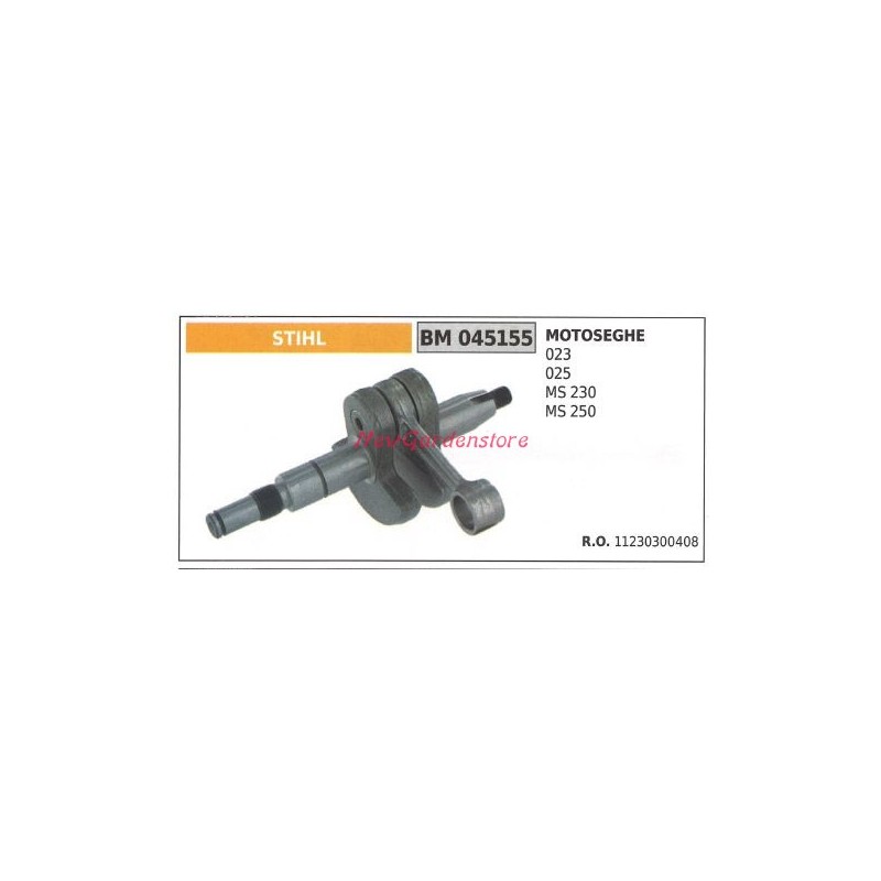 Eje de accionamiento STIHL para motor de motosierra 023 025 MS 230 250 045155