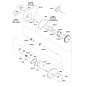 KIT, Short Axle Assembly, 23T ZS7600137YP ORIGINAL SNAPPER
