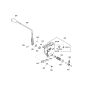 WELDMENT, Gear Shift Handle ZS7059212BMYP GENUINE SNAPPER