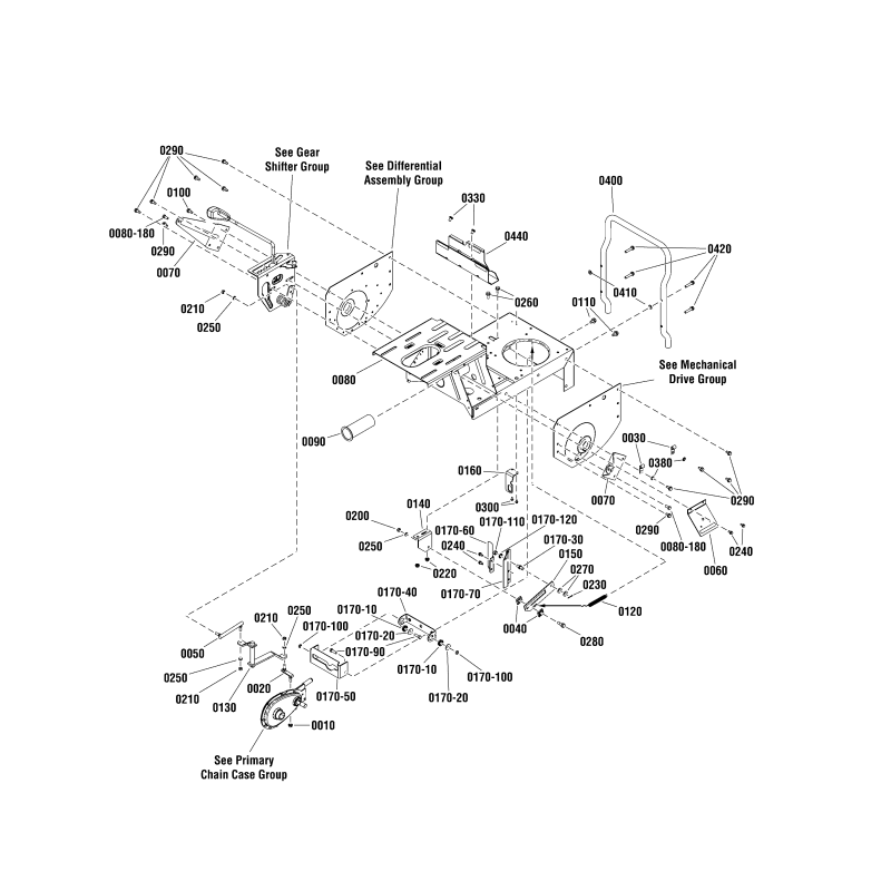 WELDMENT, Shift Arm ZS7041384YP ORIGINAL SNAPPER
