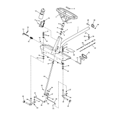 TIE ROD, left side (9.91" long) ZS7012541 GENUINE SNAPPER | NewgardenParts.com