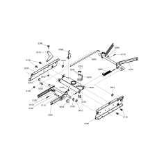 WELDMENT, Front Lift Arm, Adjustable ZS7400328YP ORIGINAL SNAPPER | NewgardenParts.com