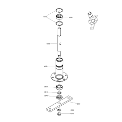 SHAFT, Spindle, 9.737" ZS7200147YP GENUINE SNAPPER | NewgardenParts.com