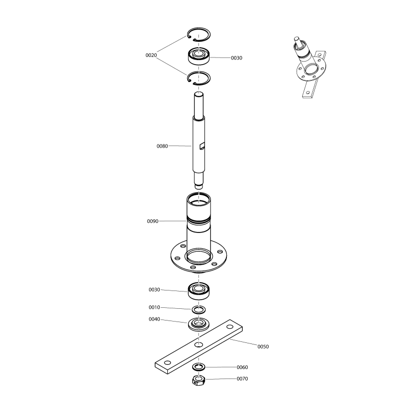 ARBRE, Broche, 9,737" ZS7200147YP AUTHENTIQUE SNAPPER