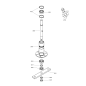 Spindelwelle, 9,737" ZS7200147YP ORIGINAL SNAPPER Spindelwelle, 9,737" ZS7200147YP ORIGINAL SNAPPER