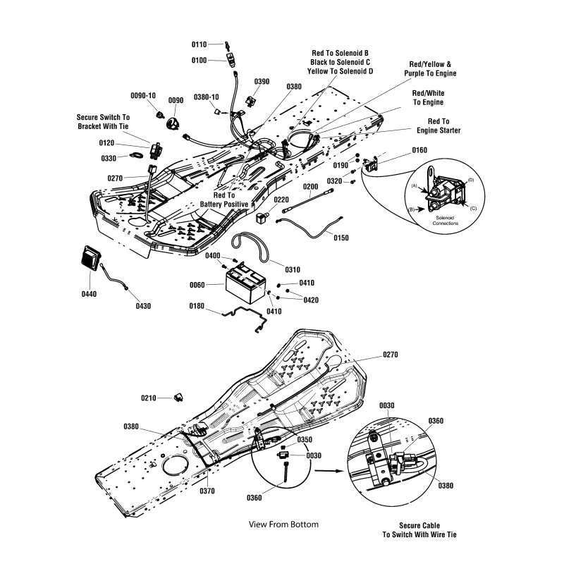 INTERRUPTOR, DPDT ZS7023355YP ORIGINAL SNAPPER INTERRUPTOR, DPDT ZS7023355YP ORIGINAL SNAPPER