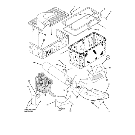 Adapter, Deck ZS7019912 ORIGINAL SNAPPER | NewgardenParts.com