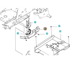 CARTER COPRICINGHIA DX 510222402 ORIGINALE HUSQVARNA | NewgardenParts.com