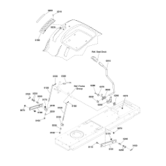 BRAZO ELEVADOR TRASERO SNAPPER ORIGINAL ECOAT ZS1731417BMYP | NewgardenParts.com