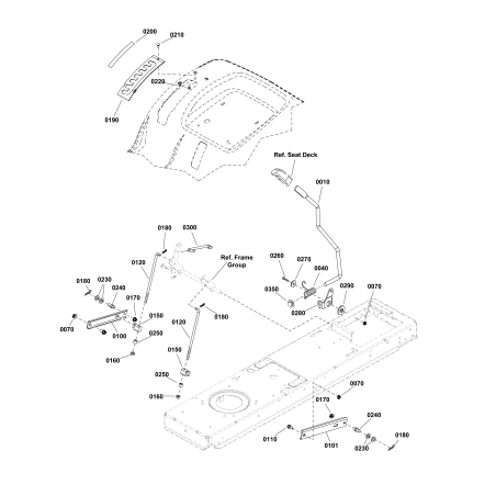 SNAPPER ORIGINAL ECOAT ZS1731417BMYP HINTERER HEBEARM | NewgardenParts.com