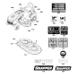 DECAL, Tunnel ZS1750191 ORIGINALE SNAPPER DECAL, Tunnel ZS1750191 ORIGINALE SNAPPER