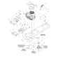 SUPPORT, Muffler, Hood ZS1727982A ORIGINAL SNAPPER SUPPORT, Muffler, Hood ZS1727982A ORIGINAL SNAPPER
