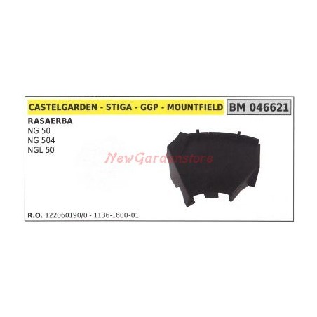 Carter couvercle de courroie pour tondeuse à gazon NG 50 504 STIGA 046621 | NewgardenParts.com