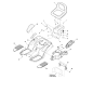 PAD, Footrest RH ZS1728007 ORIGINAL SNAPPER