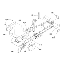 GUARD, Clutch, 46" Hängerahmen ZS1738755BM ORIGINAL SNAPPER | NewgardenParts.com