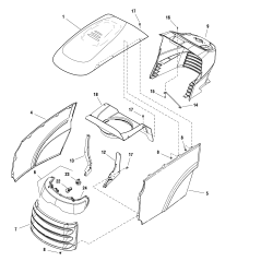 DUCT, Air Inlet ZS7102326 ORIGINAL SNAPPER | NewgardenParts.com
