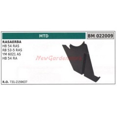 Carter copricinghia per rasaerba tosaerba tagliaerba HB 54RAS MTD 022009 | NewgardenParts.com