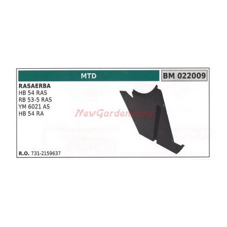 Carter copricinghia per rasaerba tosaerba tagliaerba HB 54RAS MTD 022009 | NewgardenParts.com