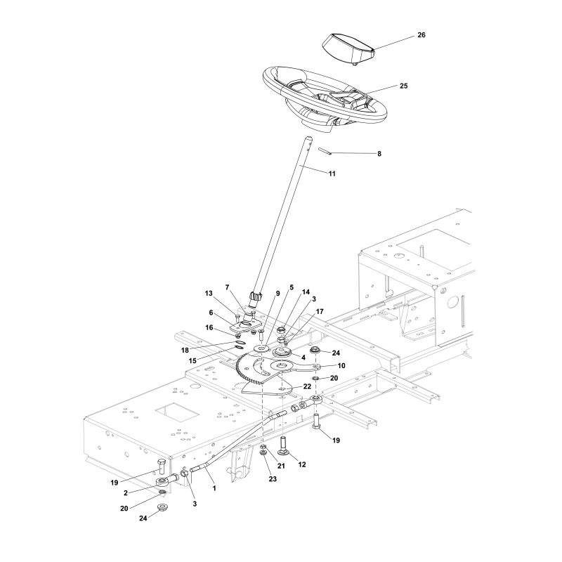 PINION ZS84011588 ORIGINALE SNAPPER