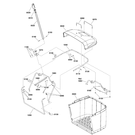 COVER, Collector ZS1758510YP ORIGINAL SNAPPER | NewgardenParts.com