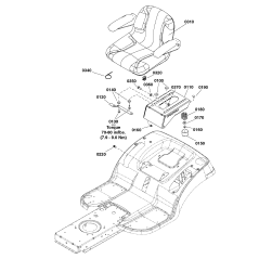 SEAT, With armrest ZS1759179YP ORIGINAL SNAPPER