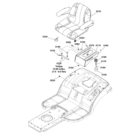 SIÈGE, AVEC ACCOUDOIR ZS1759179YP ORIGINAL SNAPPER | NewgardenParts.com