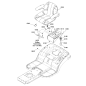 SEAT, With armrest ZS1759179YP ORIGINAL SNAPPER