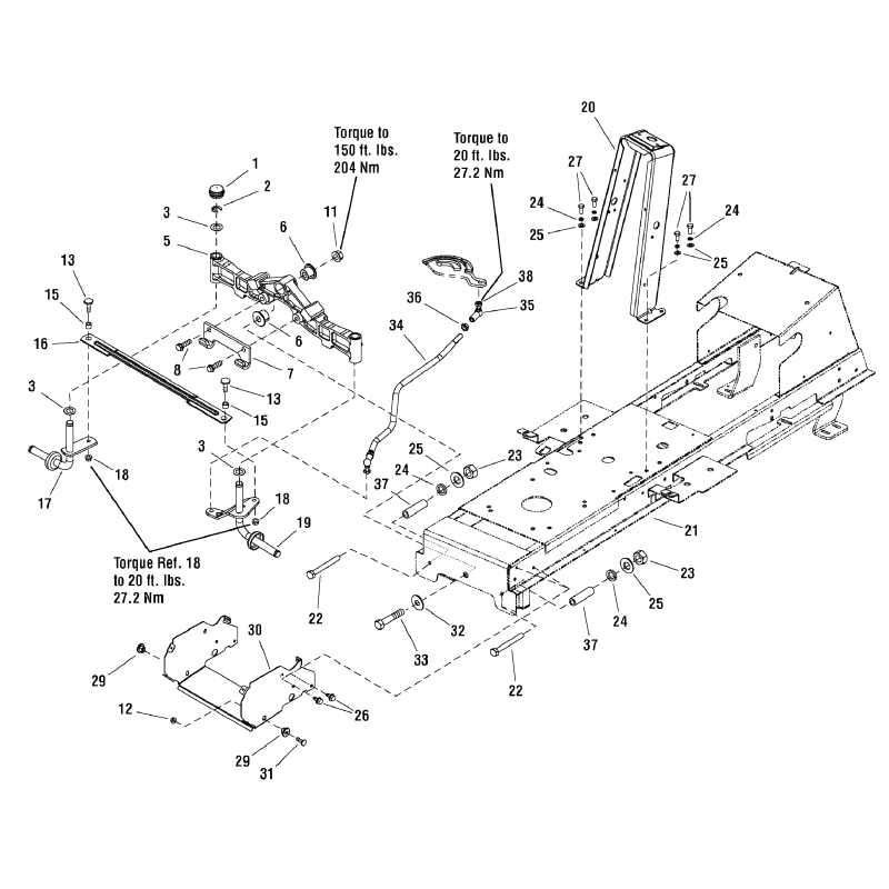 SPINDLE AND CUP ASSEMBLY, Left ZS1727873A GENUINE SNAPPER