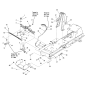 SPINDLE AND CUP ASSEMBLY, Left ZS1727873A GENUINE SNAPPER
