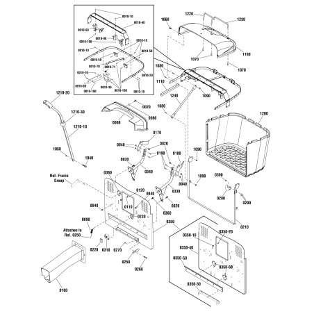 HANDLE, Front ZS885425AYP ORIGINAL SNAPPER | NewgardenParts.com