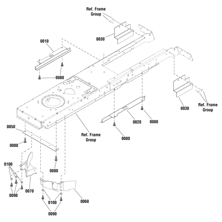 GUARD, Front, RH ZS885605YP ORIGINAL SNAPPER | NewgardenParts.com